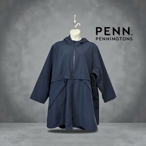Penningtons (Active Zone), 3-in-1 Hooded Coat, Plus Size 5X, Navy